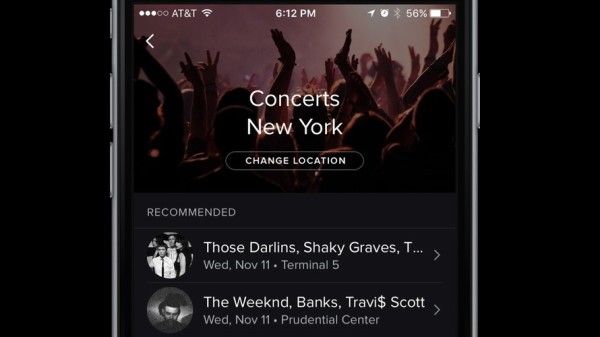 Spotify Concerti