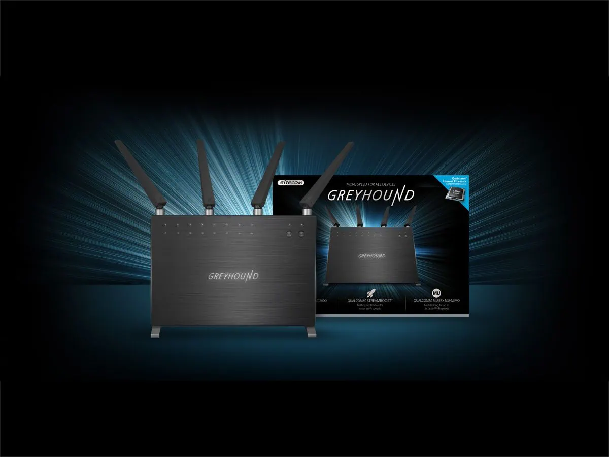 Greyhound Router Wi-Fi AC2600