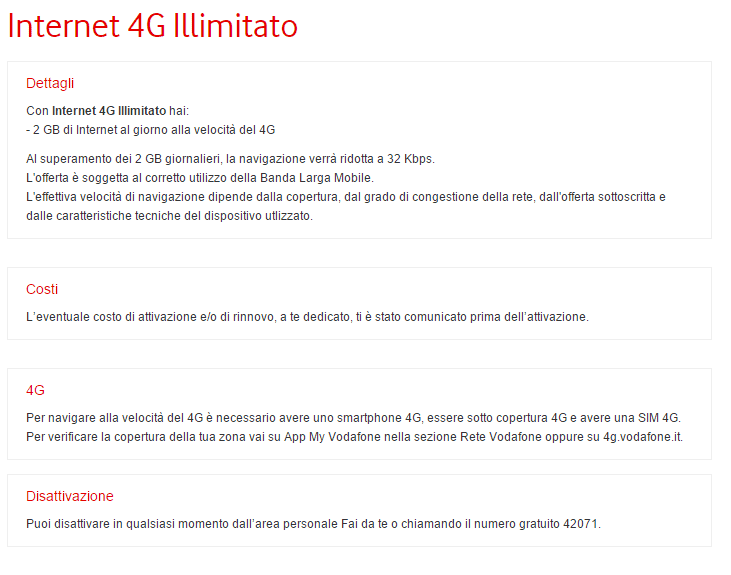 Internet 4G Illimitato - Tariffe - Privati - Vodafone - Google Chrome