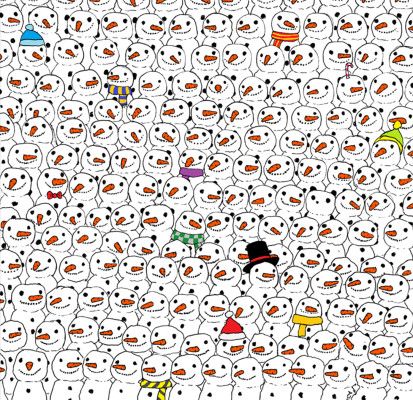 trova il panda
