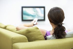 guardare tv mente