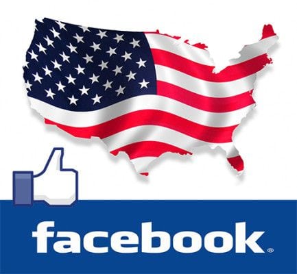 Facebook visto Usa