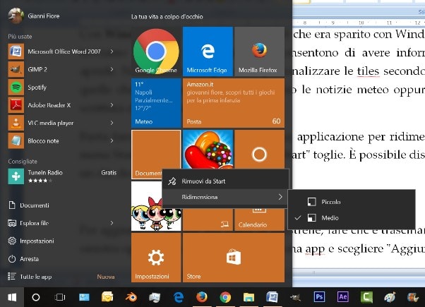 5 trucchi di windows 10