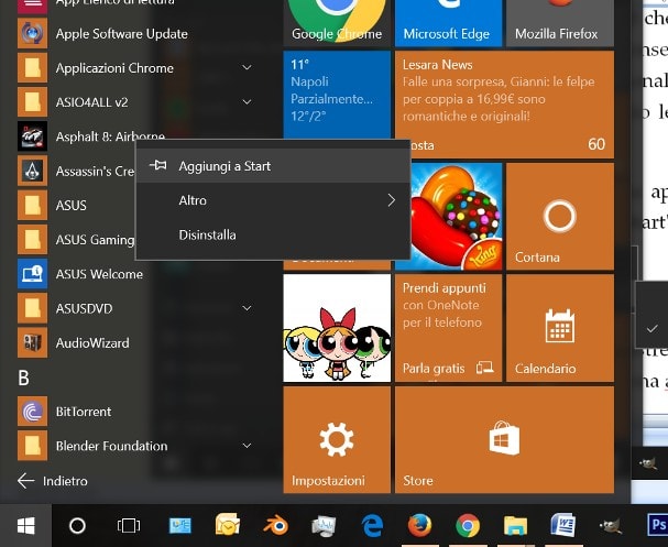 5 trucchi di windows 10