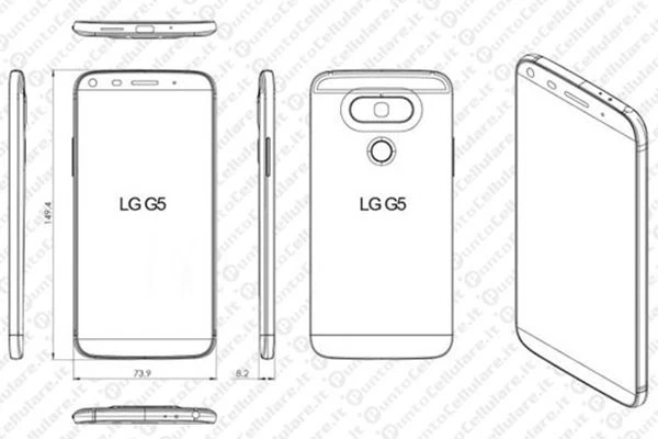 LG G5: un’immagine leaked svela il possibile design