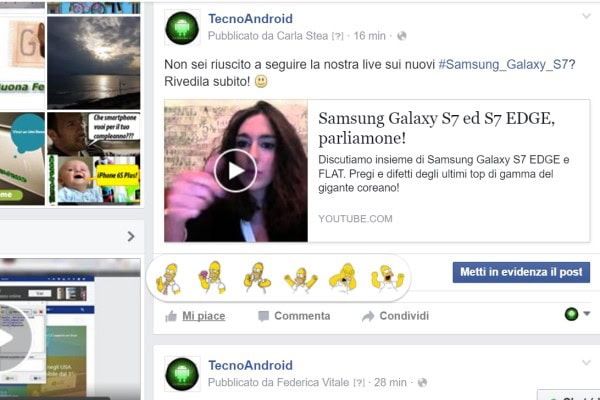 reaction di facebook