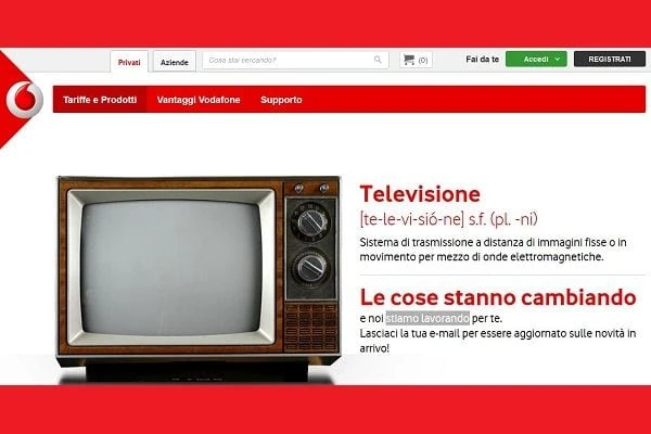 Vodafone TV: l’operatore rosso sfida TIMvision