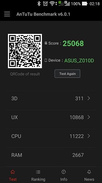 Benchmark di AnTuTu