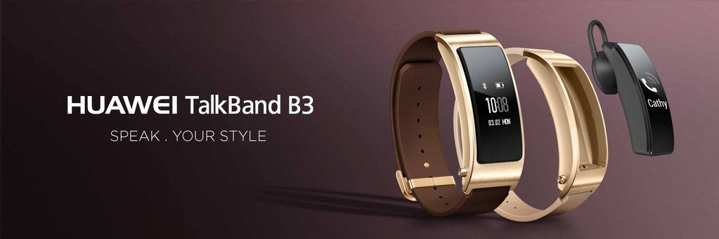Talkband-B3_A Huawei TalkBand B3: il nuovo braccialetto smart è ufficiale