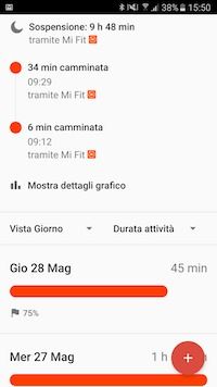 allenamento android