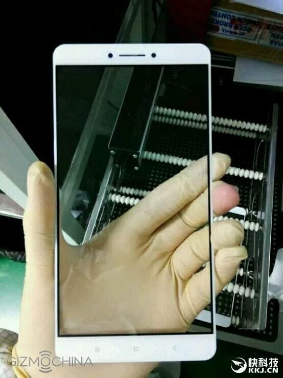 Xiaomi Max pannello anteriore