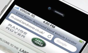 Smartphone Land Rover