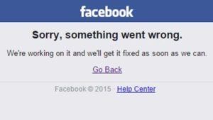 #facebookdown