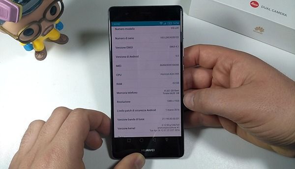 Huawei P9 plus Hardware