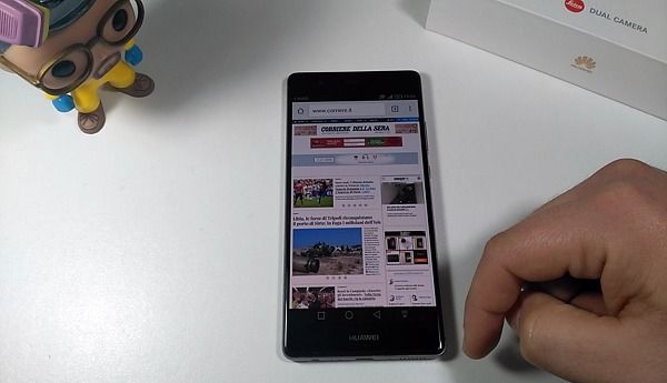 Huawei P9 plus chrome