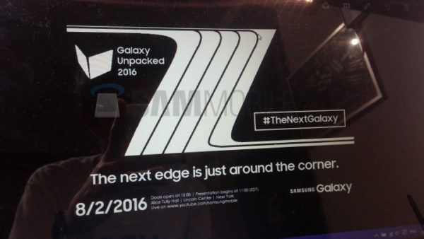 Il nuovo teaser dedicato al Galaxy Note 7