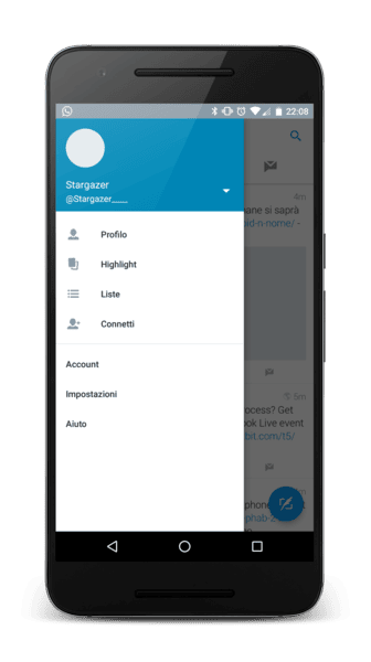 Twitter Material Design