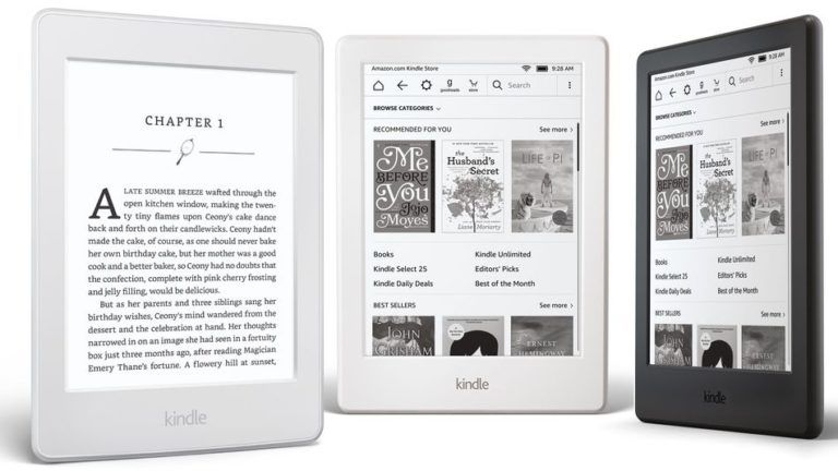 Il nuovo Kindle di Amazon si veste di bianco