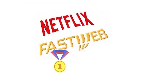 Netflix: ‘Fastweb meglio di Vodafone e TIM’