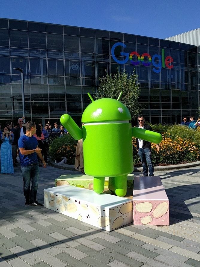 Android Nougat Mountain View