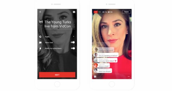 Youtube live streaming