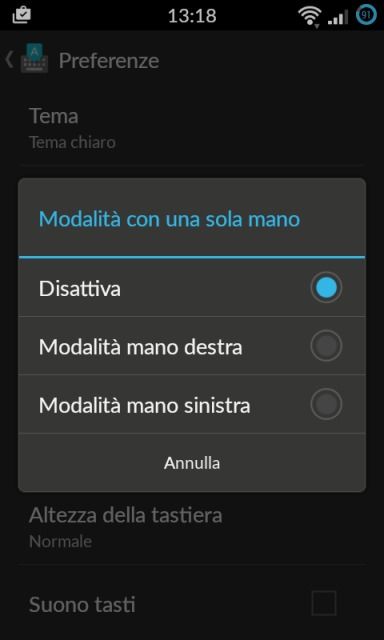 tastiera google