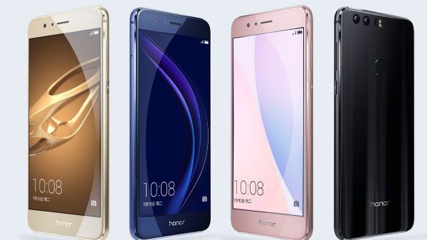 Huawei Honor 8, tante le colorazioni messe a disposizione dell'utente