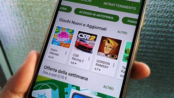 Play Store accesso anteprima