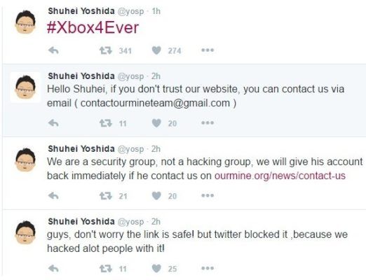 yoshida-sony-hacker-ourmine-twitter