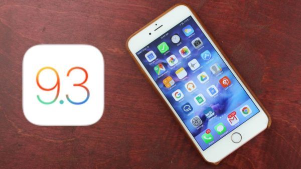 Apple aggiorna iOS alla versione 9.3.5