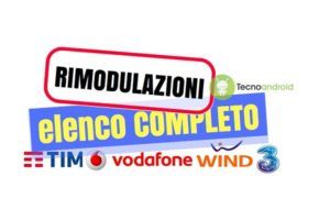aumenti e Rimodulazioni TIM, Vodafone Wind Tre