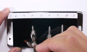 display del Galaxy Note 7
