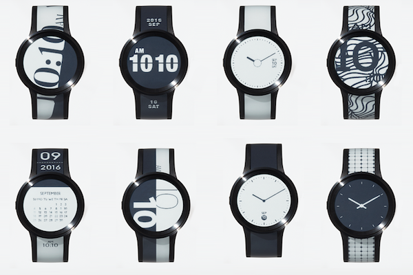 FES Watch U, lo smart watch con due display E-Ink flessibili