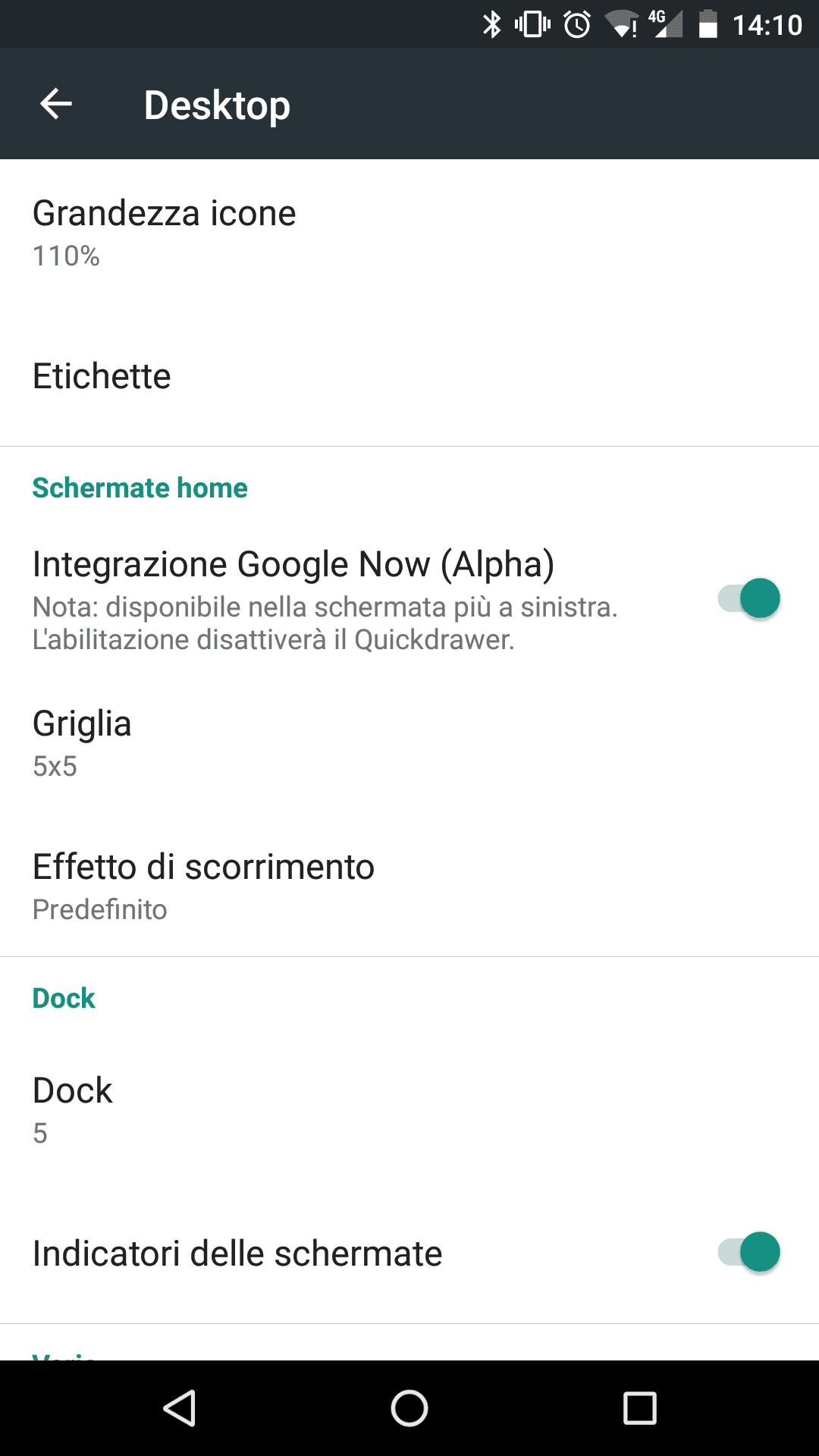 Action Launcher 3 Nexus launcher