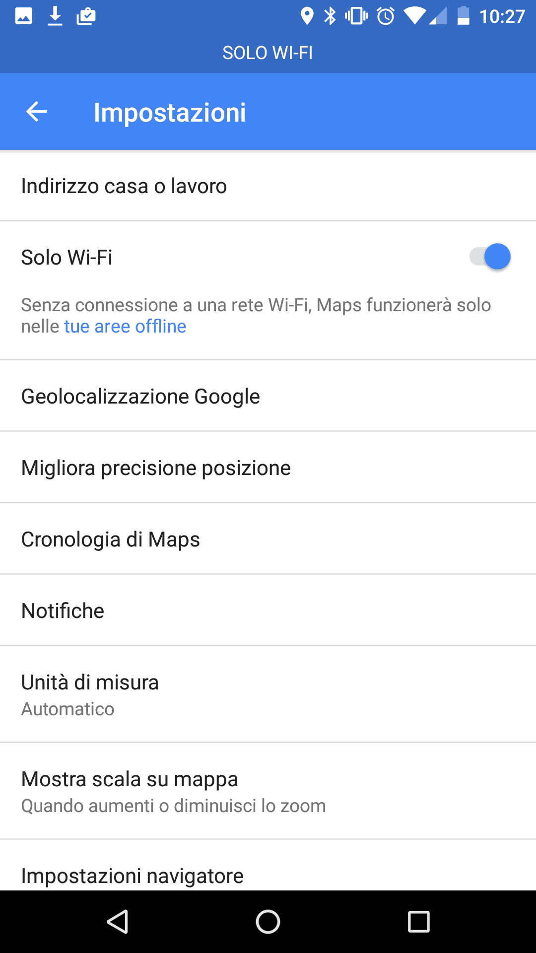 Google-Maps-mappe-offline Google Maps con mappe offline su SD