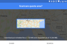 Google Maps mappe offline