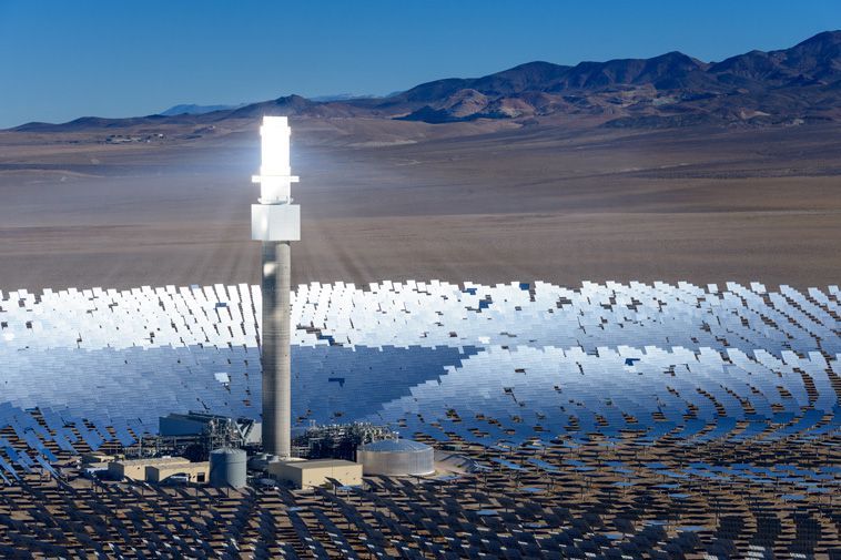Crescent-Dunes-energia-solare Crescent Dunes energia solare