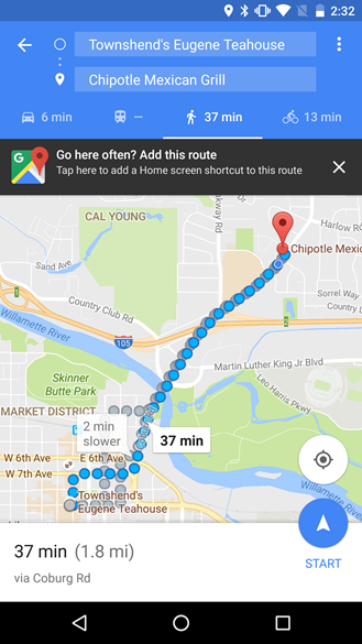 Google Maps 9.35 Beta