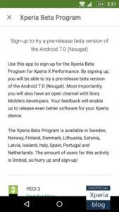xperia x performance
