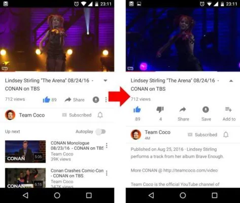 youtube ui