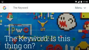 They Keyword
