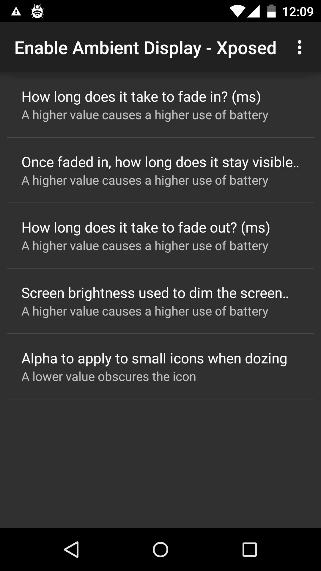Enable-Ambient-Display2 migliori moduli Xposed