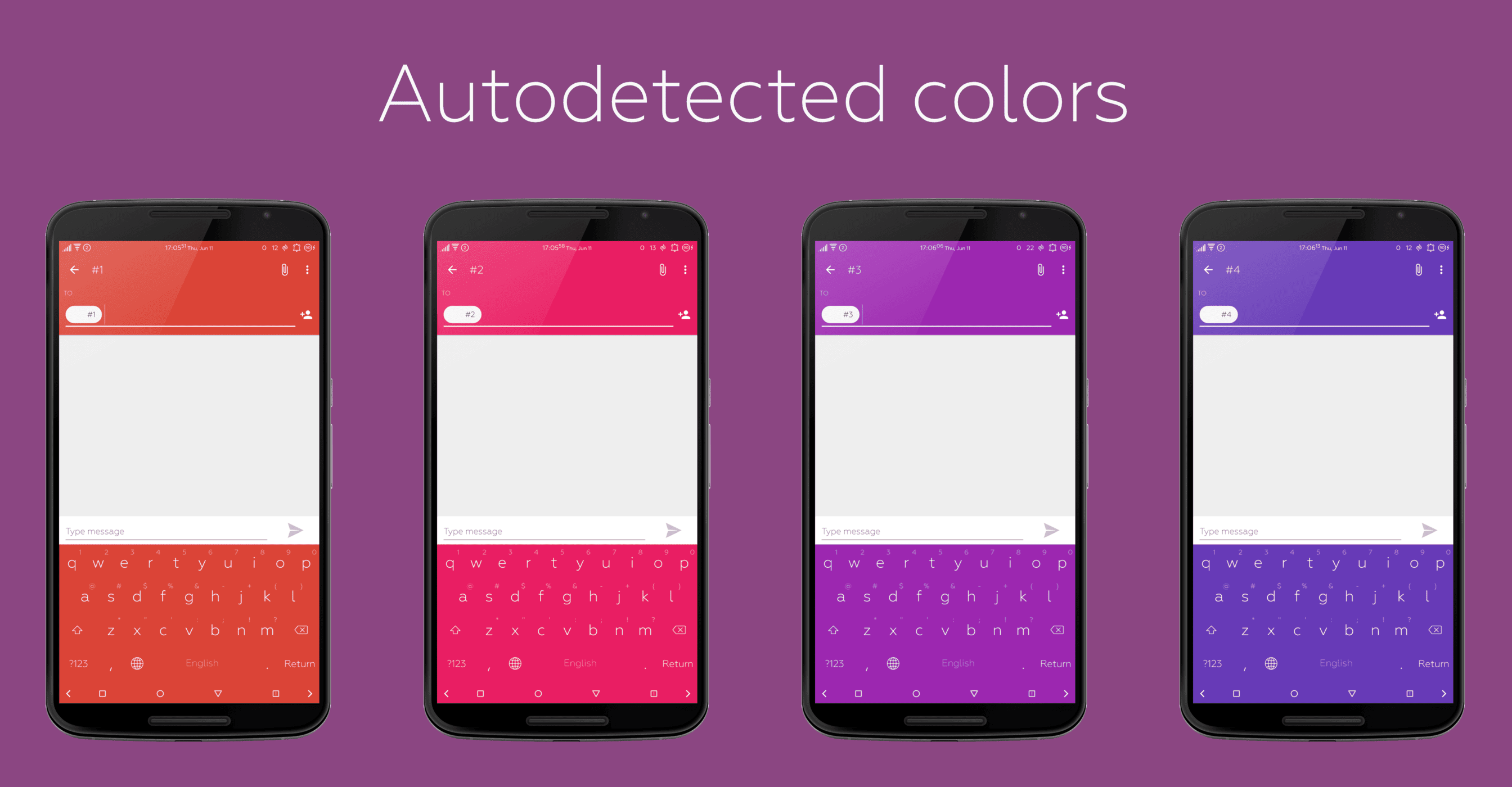 Flat-Style-Colored-Keyboard2 migliori moduli Xposed