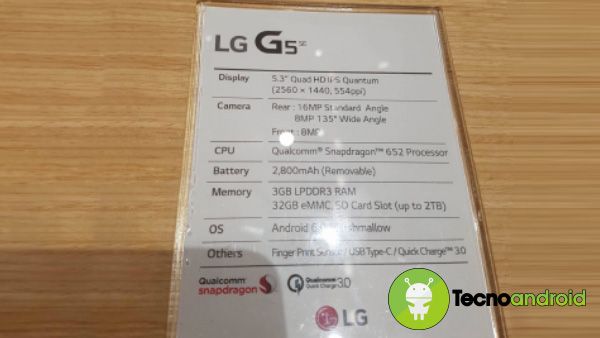 LG G5 SE
