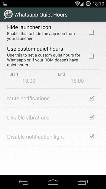 whatsapp-quiet-hours3 migliori moduli Xposed