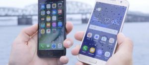 galaxy s7 vs iphone 7