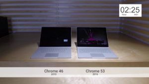 Google Chrome sfida Microsoft Edge