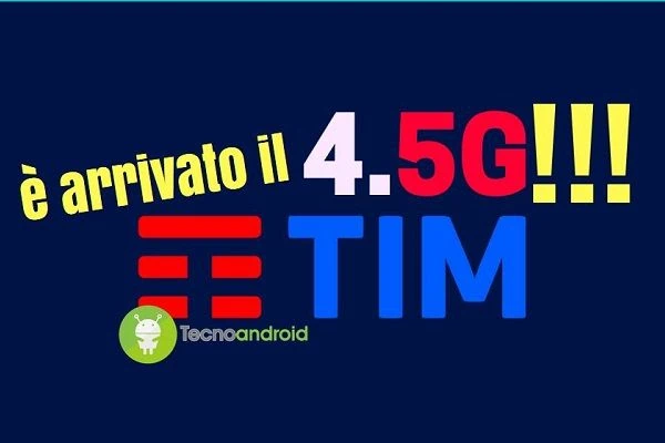 TIM introduce il 4.5G: ora è possibile navigare oltre i 500 Mbps
