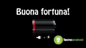 Batteria scarica