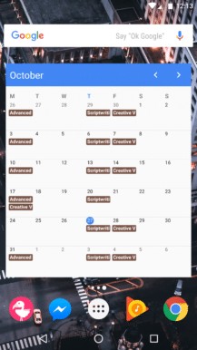 Google-Calendario-5×5 Google Calendario